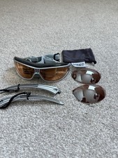 Adidas Evil Eye Pro Cycling Glasses Ski Glasses With Case And Lenses