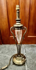 Vintage Table lamp brass and