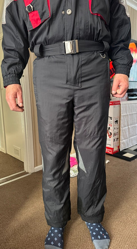 Marker ski suit black - suit, black/red