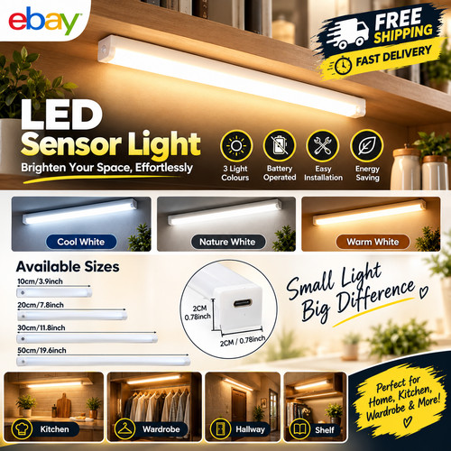 Rechargeable usb led - usb, motion
