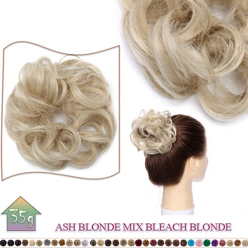Curly messy bun - curly,