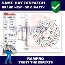 Rampro Front Right Brake Disc