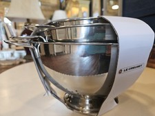 Le Creuset Set Of 3 Stainless