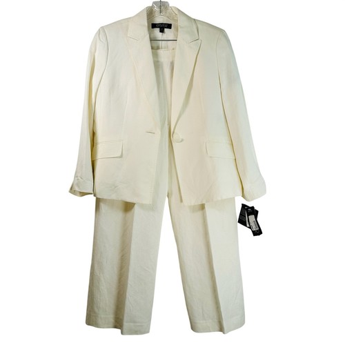 Kasper petite cream linen - kasper,