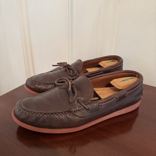 Quoddy leather canoe - quoddy,
