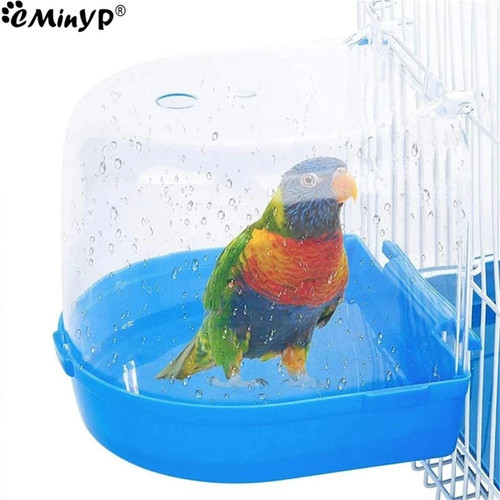 Classic caged bird bath aviary - caged,