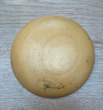 Hard Wood Round Button Hat