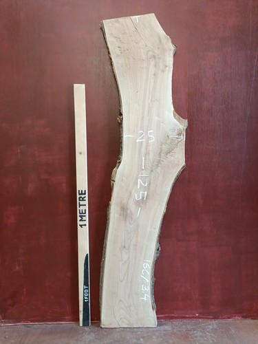 Cherry board 125x25cm waney - cherry,