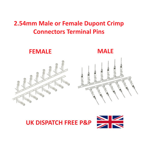 Dupont crimp female male - crimp,
