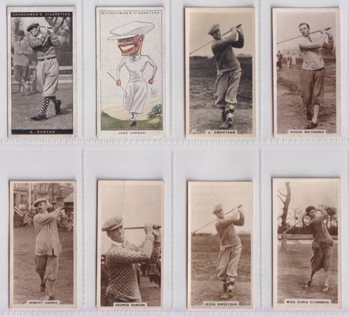 Golf cards various series - cards,