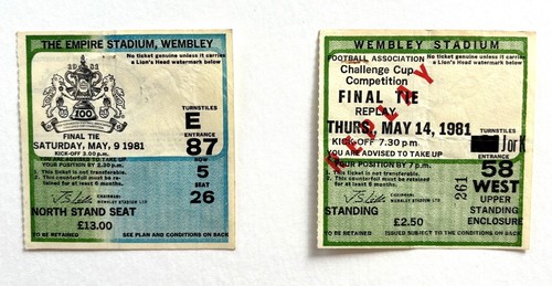 1981 cup final - fa,