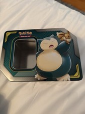 Eevee Snorlax Tag Team Gx Tin Empty
