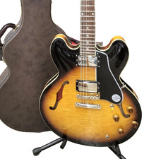 [Tokai] ES-201F SB Semi Hollow Body 2024 Electric Guitar Made in Japan Hard Case