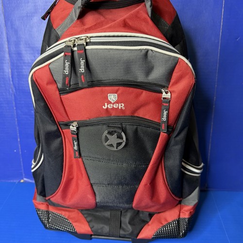 Vintage jeep backpack rolling - jeep,