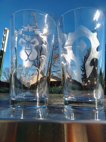 World warcraft etched pub - of,