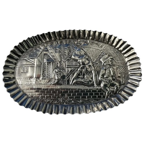 Victorian silver humpty - "humpty, dumpy