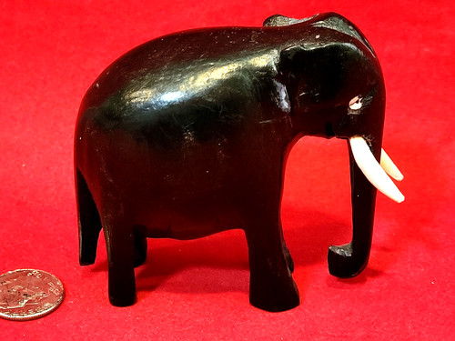 Vintage hand carved - hand, ebony