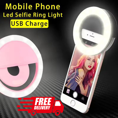 Usb rechargeable led selfie - usb,