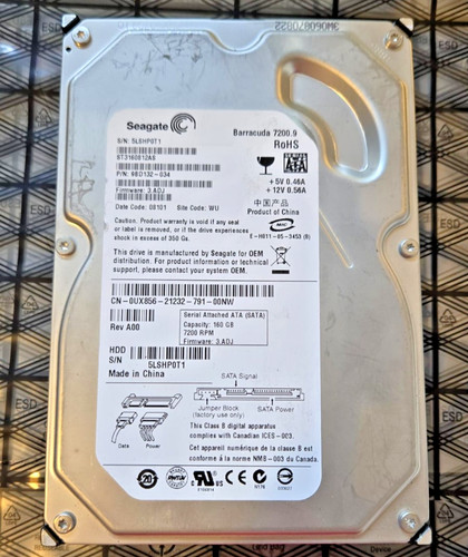 Seagate barracuda st3160812as - seagate,