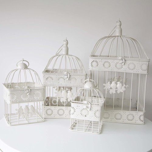 Decorative birdcages candle - decorative,