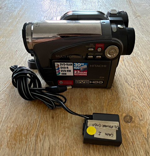 Hitachi dvdhdd camcorder 30gb - hitachi,