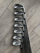 Ping i20 irons / 4-PW / stiff Flex / Ping CFS S / blue dot 