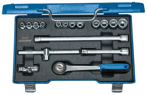 Gedore socket set 30gmu - set, 30gmu-3