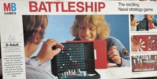 Vintage Battleship Game by MB Complete 1983 Naval Strategy BATTLESHIPS RARE 