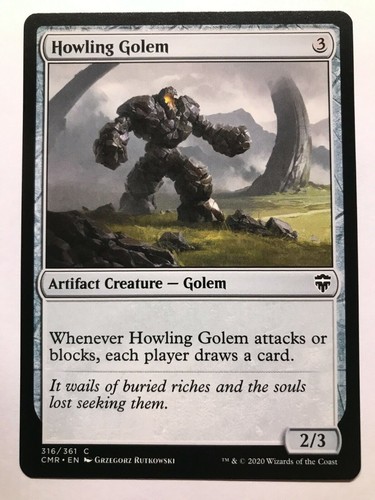 Howling golem commander - golem,