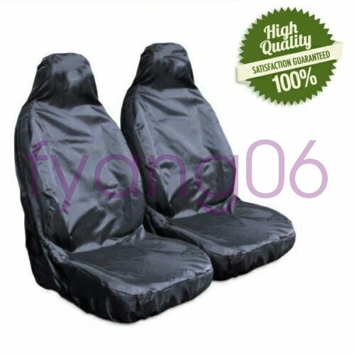 2pcs front seat covers - front,