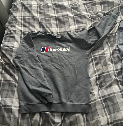 Berghaus men grey crew neck - men's,