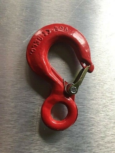 Crosby hoist hook with - hoist,