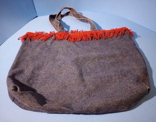 Simple denim tote purse - purse, with