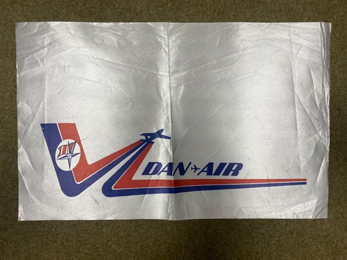 Dan air charter airline 1986 - dan,