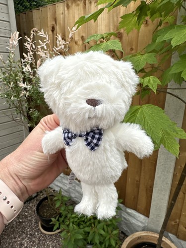 George asda white teddy - white, bear