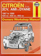 2CV CITROEN SHOP REPAIR MANUAL