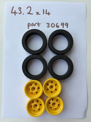 New lego technic wheels - new, 4