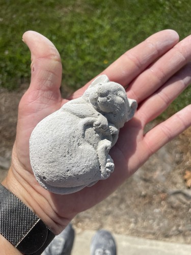 Cement cute sleeping - 3,