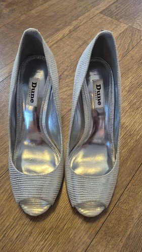 Dune london peep toe silver - ,