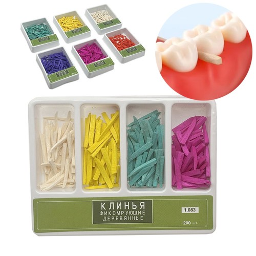 Dental wooden wedges - dental,
