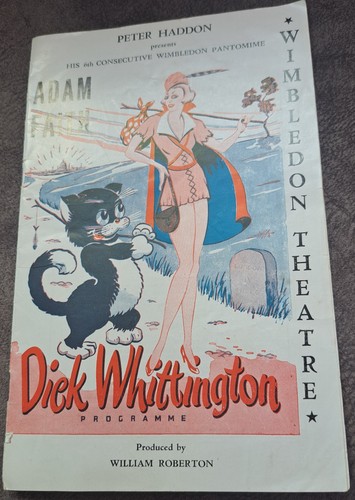 1960 adam faith pantomime - 1960/61,