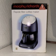 MORPHY RICHARDS RAPIDE FILTER 10 CUP COFFEE MAKER - 47473 - BOXED Used