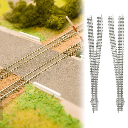 Scale train model - train, turnout