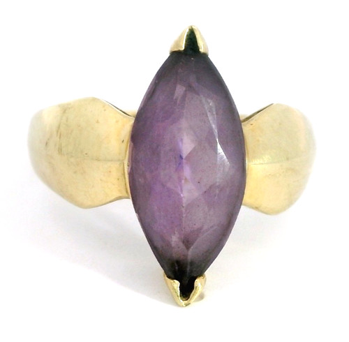 10k yellow gold marquise - yellow,