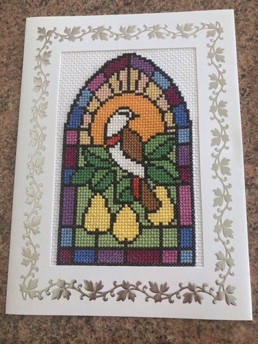 Completed christmas cross - christmas,