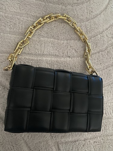 Womens black shoulder bag - black,