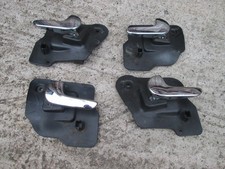 2007 VAUXHALL MERIVA VXR 1.6 TURBO INNER INTERIOR CHROME DOOR HANDLES FRONT REAR