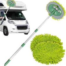 TANNESS Caravan Car Wash Mop Kit - Scratch-Free Microfibre Mop & Mitt for Car