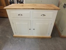 HAMPSHIRE LARGE 2 DOOR SIDEBOARD- RECLAIMED TOPS & PLINTH