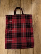 Comme Des Garcons Tartan Tote
